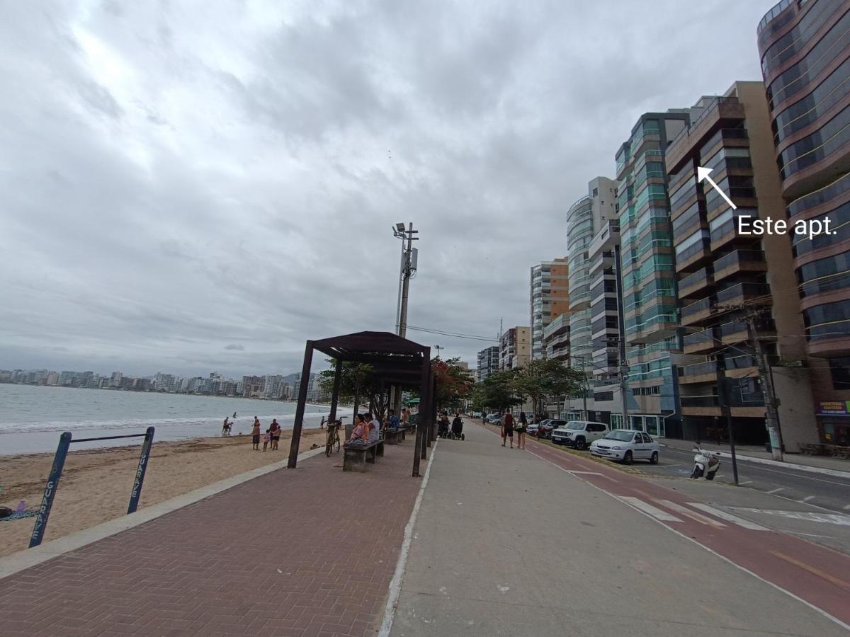 Apt Canto Nobre, Frente Total Para O Mar, 4 Quartos, Vaga De Garagem E Wi Fi Guarapari Exterior photo